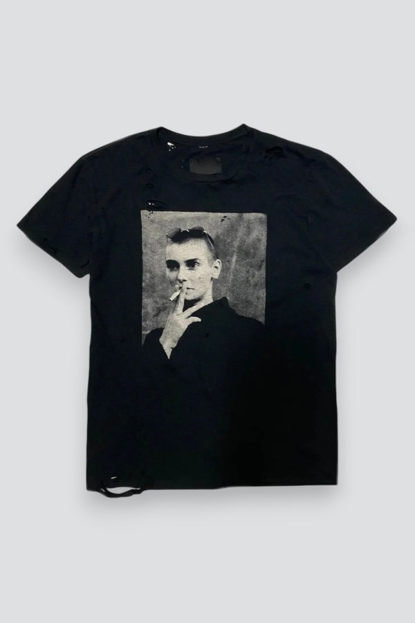 Distressed Black Sinead T-Shirt