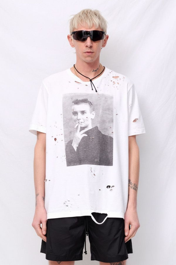 Assembly Distressed Sinead T-Shirt - White
