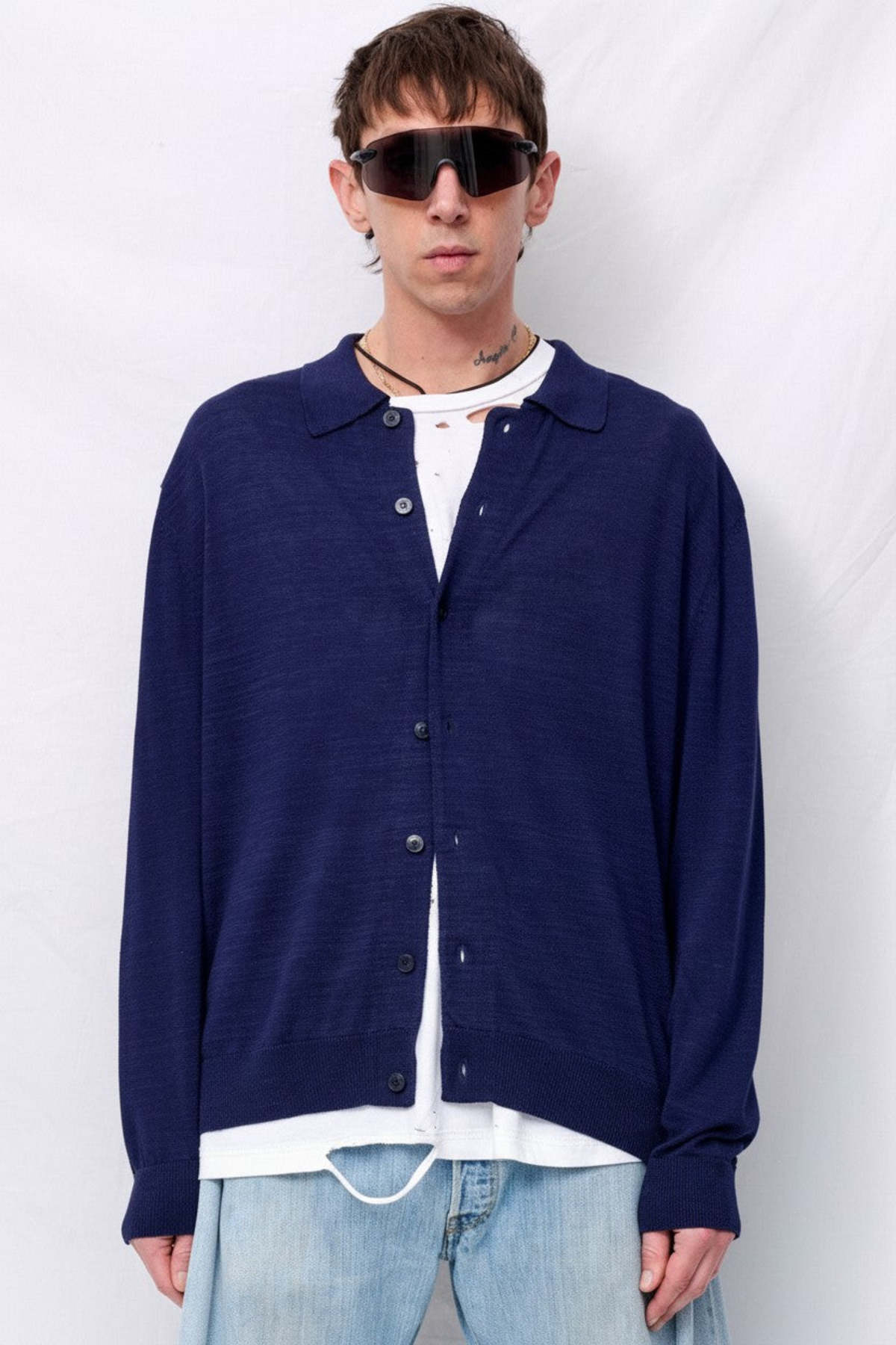 YMC Rat Pack Cardigan - Image 1 of 7