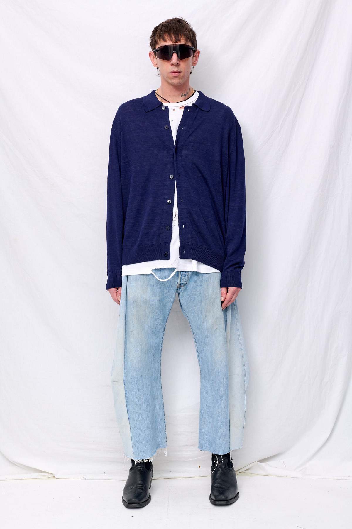 YMC Rat Pack Cardigan - Image 3 of 7