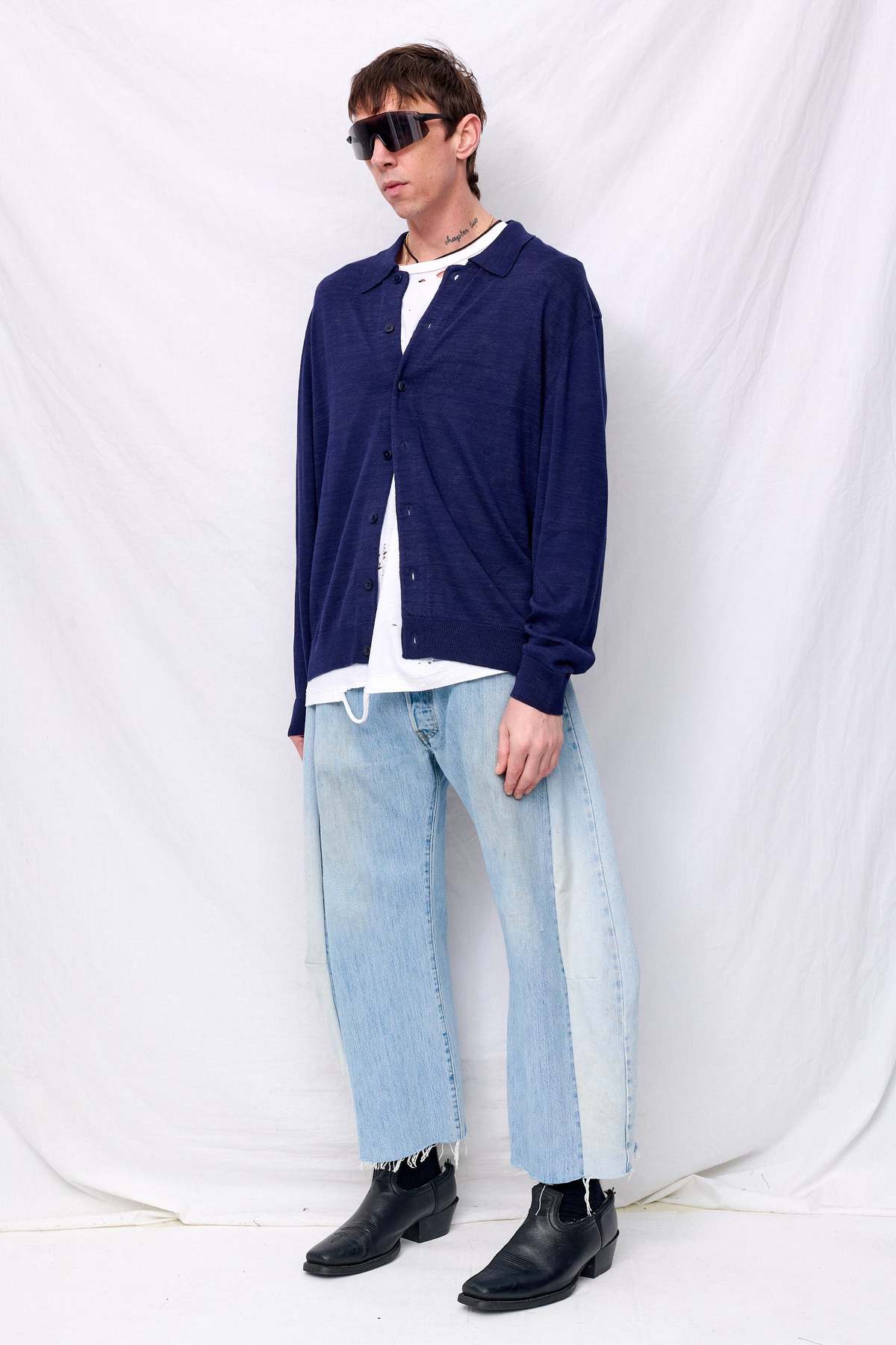 YMC Rat Pack Cardigan - Image 4 of 7