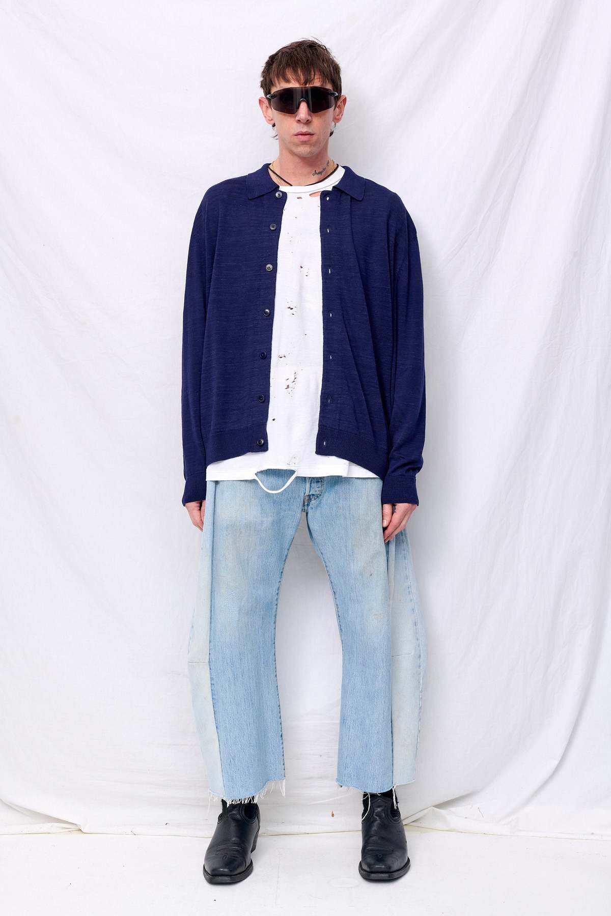 YMC Rat Pack Cardigan - Image 5 of 7