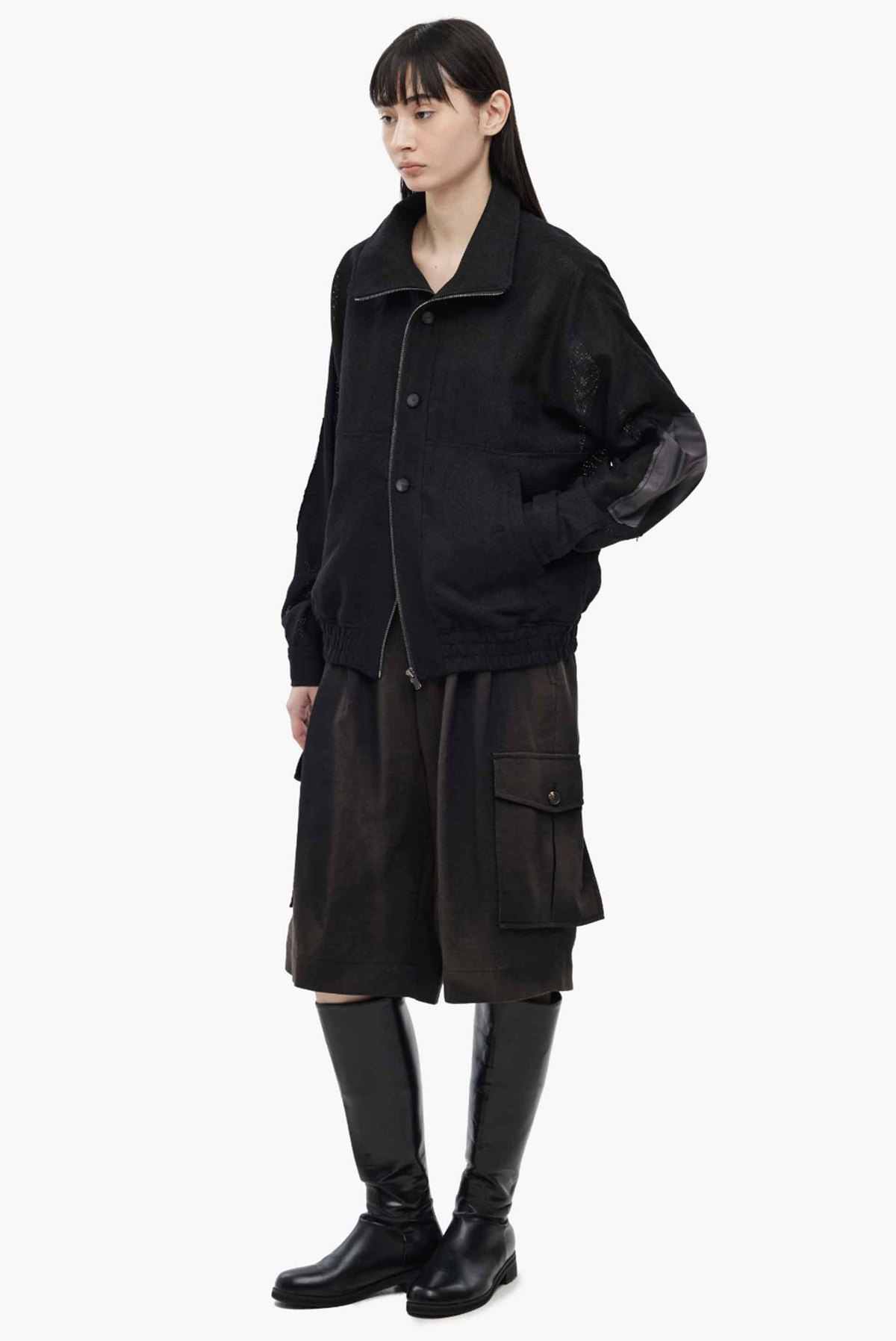 JiyongKim Sun Bleached Multi Pocket Trousers - Image 5 of 5