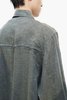 JiyongKim Sun Bleached Raw Edge Shirt - Thumbnail 4