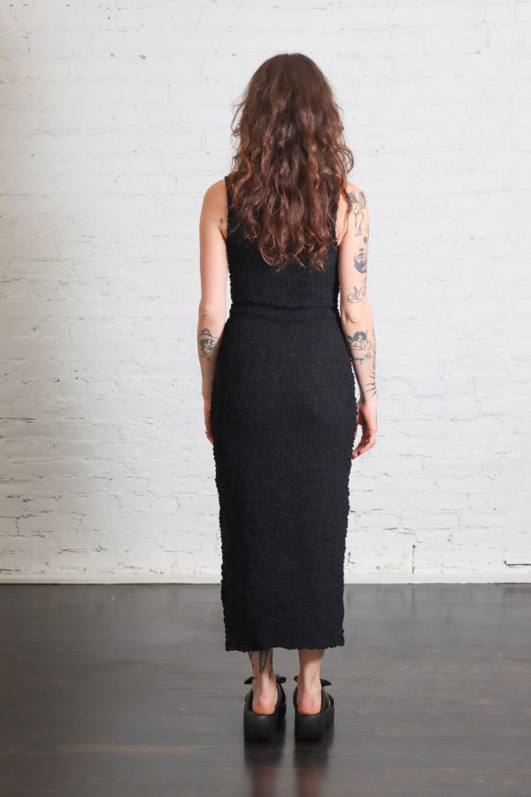 Enza Costa Dimension Tank Maxi Dress - Black