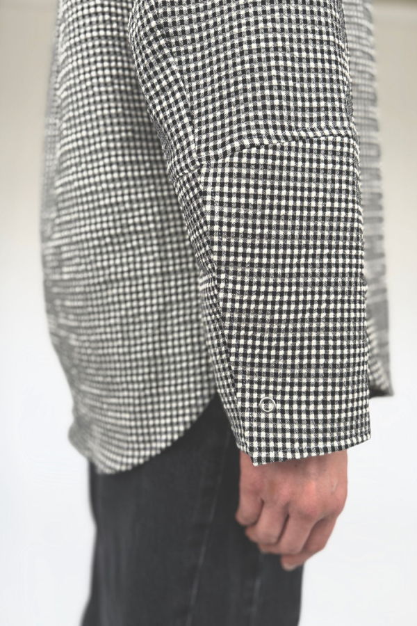 Roseanna Ally Shirt - Black Gingham