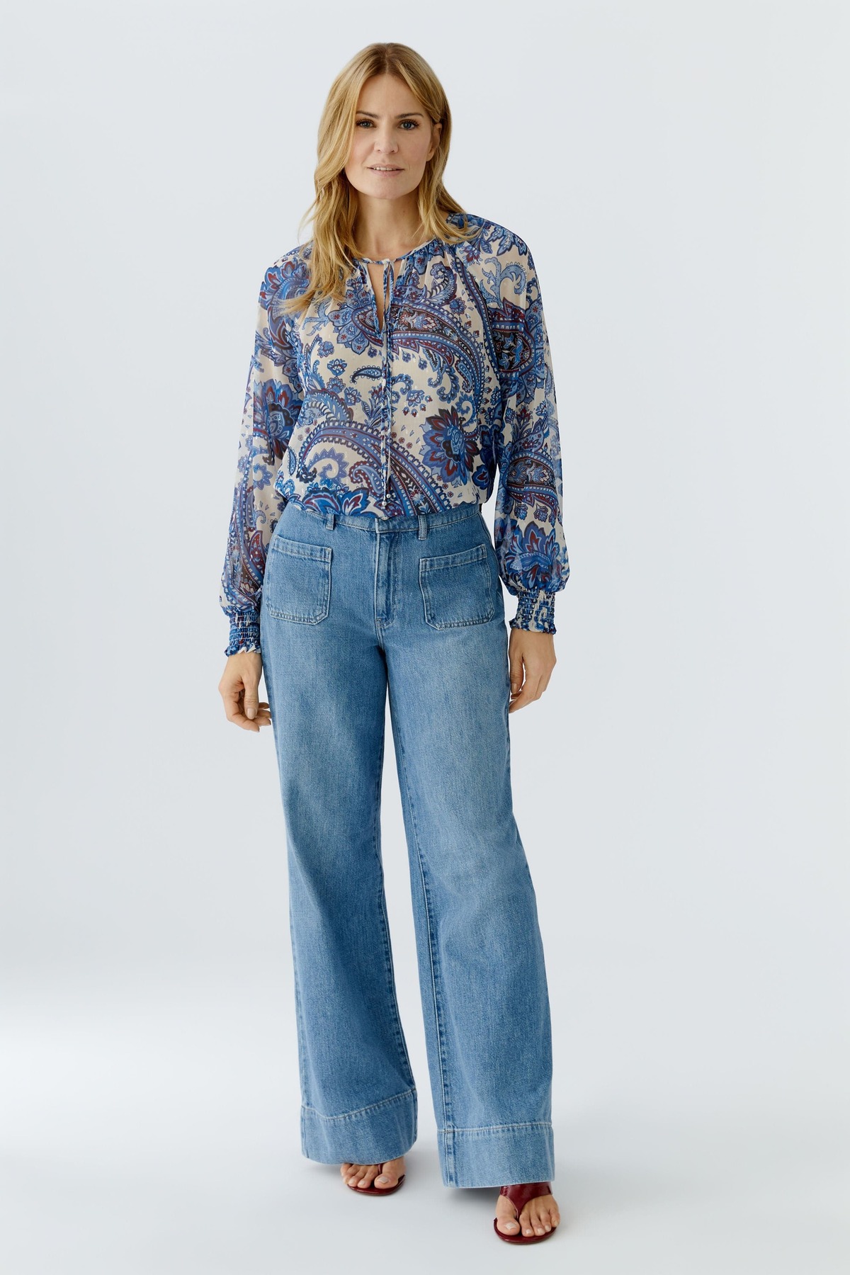 OUI FASHION Paisley Blouse - Image 4 of 8