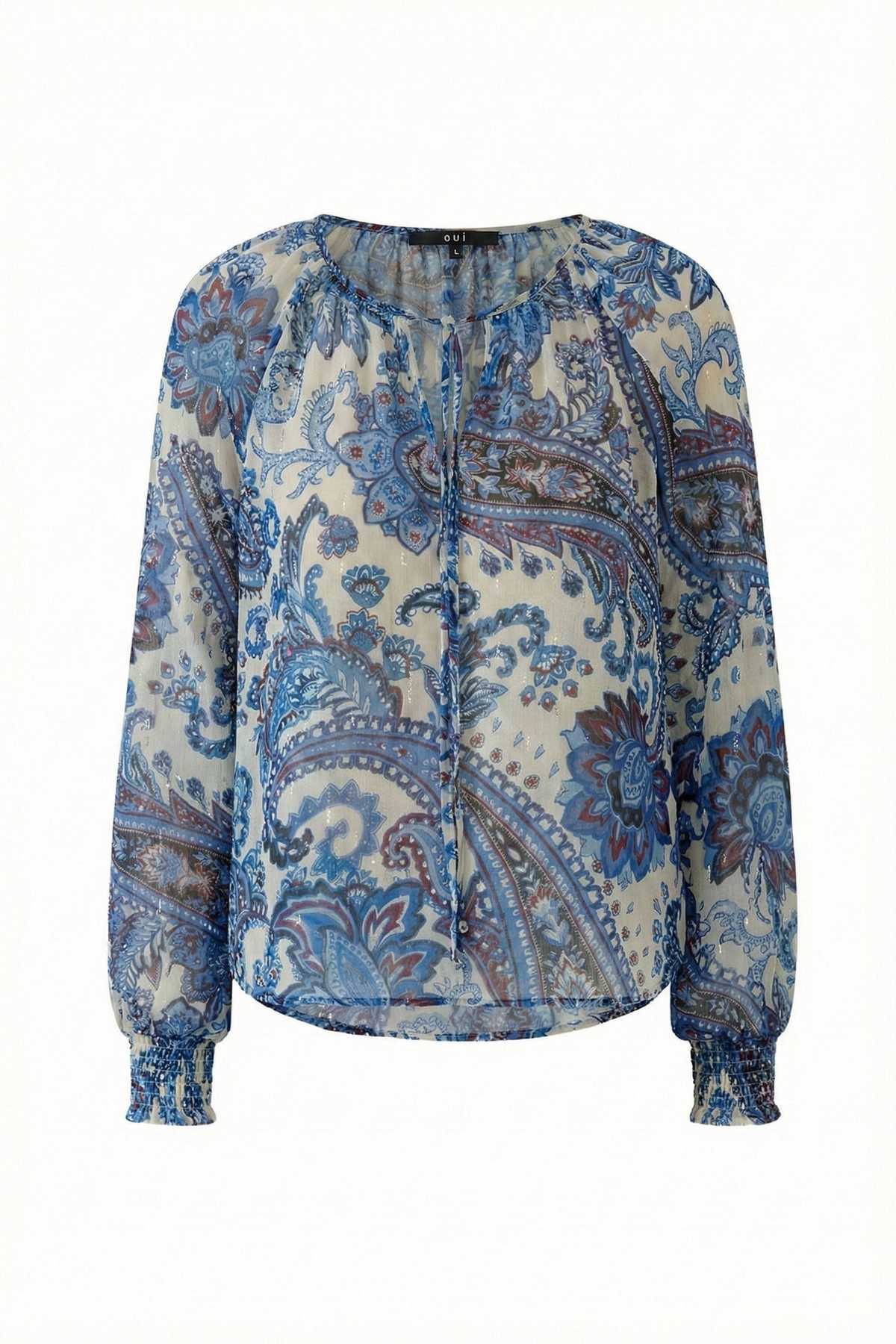 OUI FASHION Paisley Blouse - Image 8 of 8