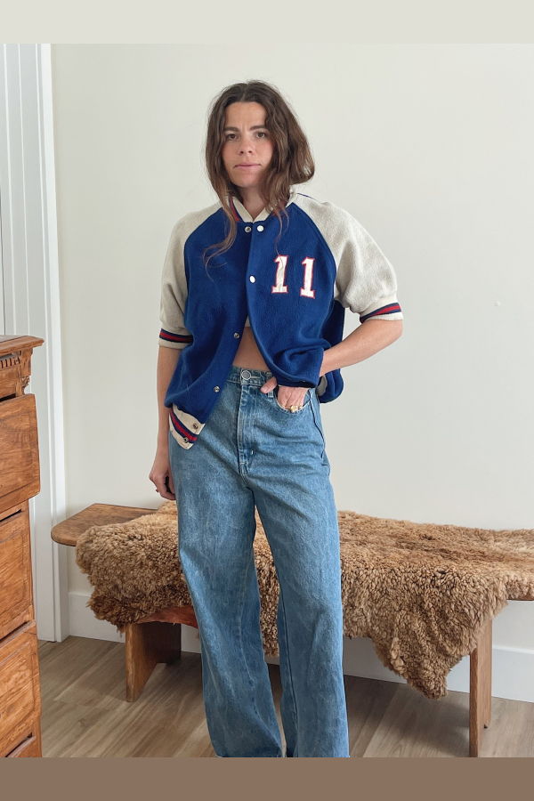 1950-60s Athletic Warm Up Jacket