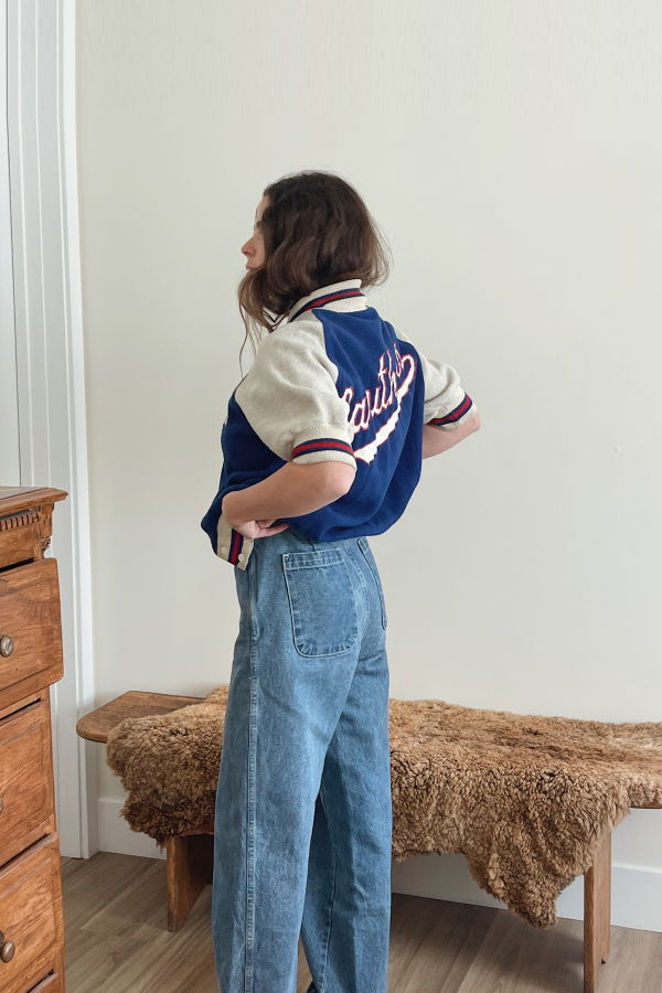 1950-60s Athletic Warm Up Jacket