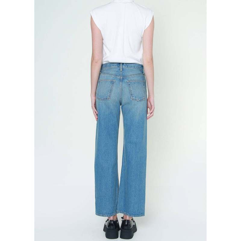 Noend Denim Selma Loose Straight: Philadelphia Wash Jeans