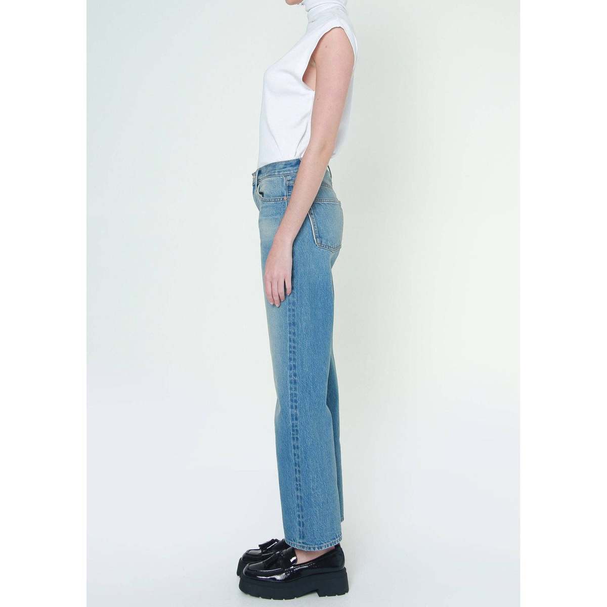 Noend Denim Selma Loose Straight: Philadelphia Wash Jeans - Image 5 of 6