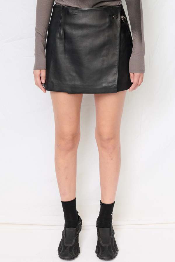 Assembly Black Sheep Nappa Fireman Mini Skirt Assembly Black Sheep Nappa Fireman Mini Skirt