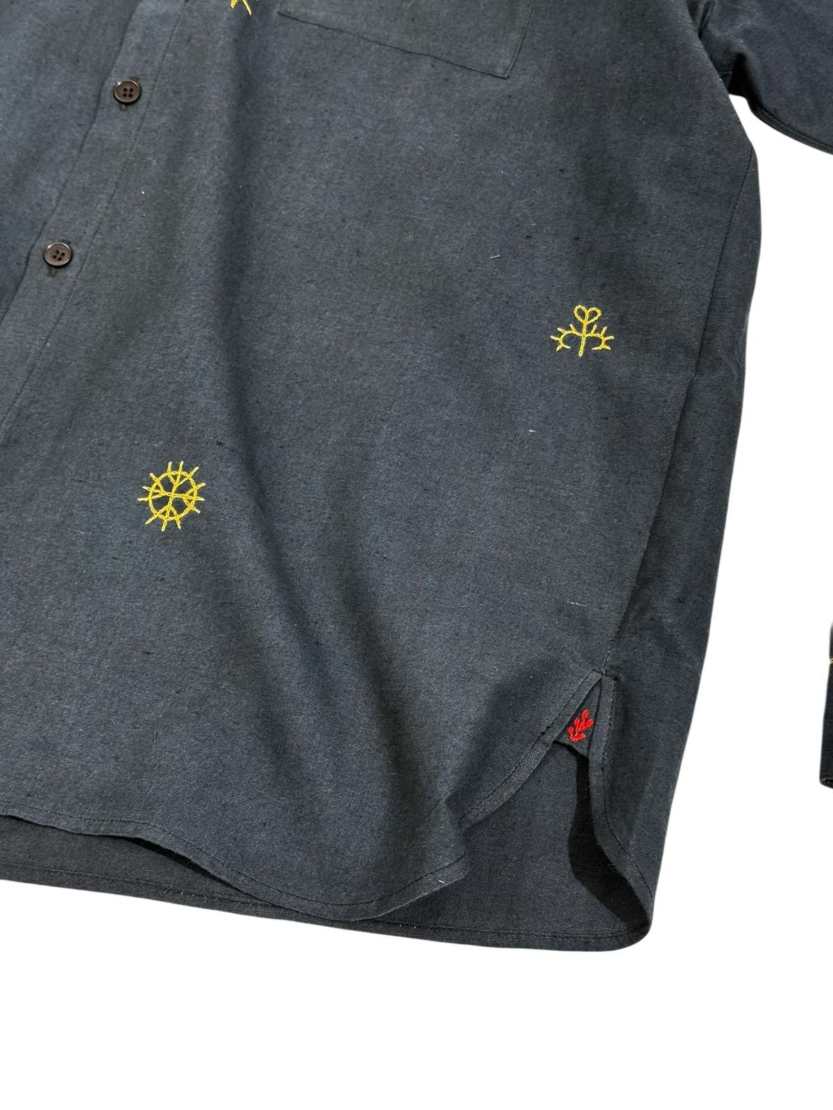 11.11 ELEVEN ELEVEN Lovers Indigo Shirt - Image 3 of 4