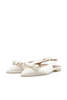 BIANCO Biabari Slingback Flats - Off White - Thumbnail 1