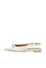 BIANCO Biabari Slingback Flats - Off White - Thumbnail 2