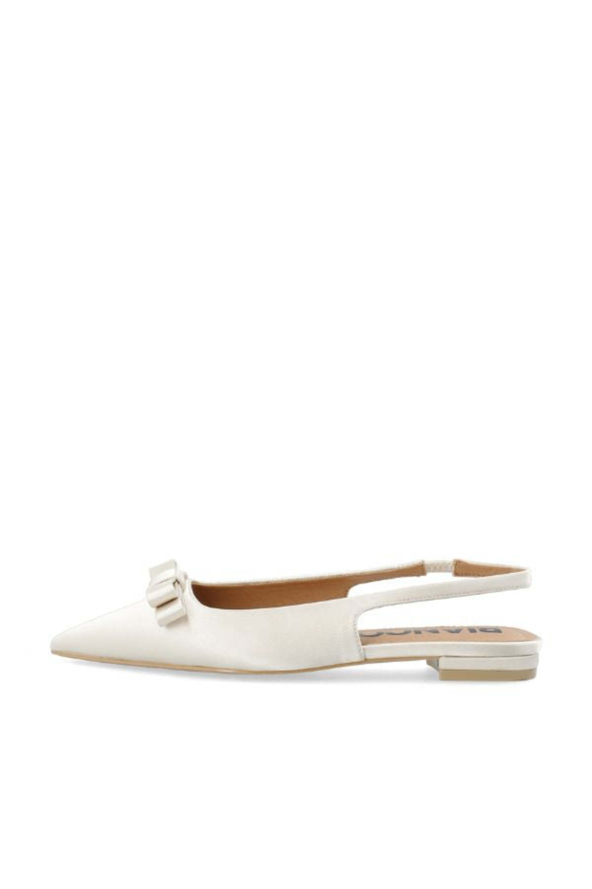 BIANCO Biabari Slingback Flats - Off White - Image 2 of 8