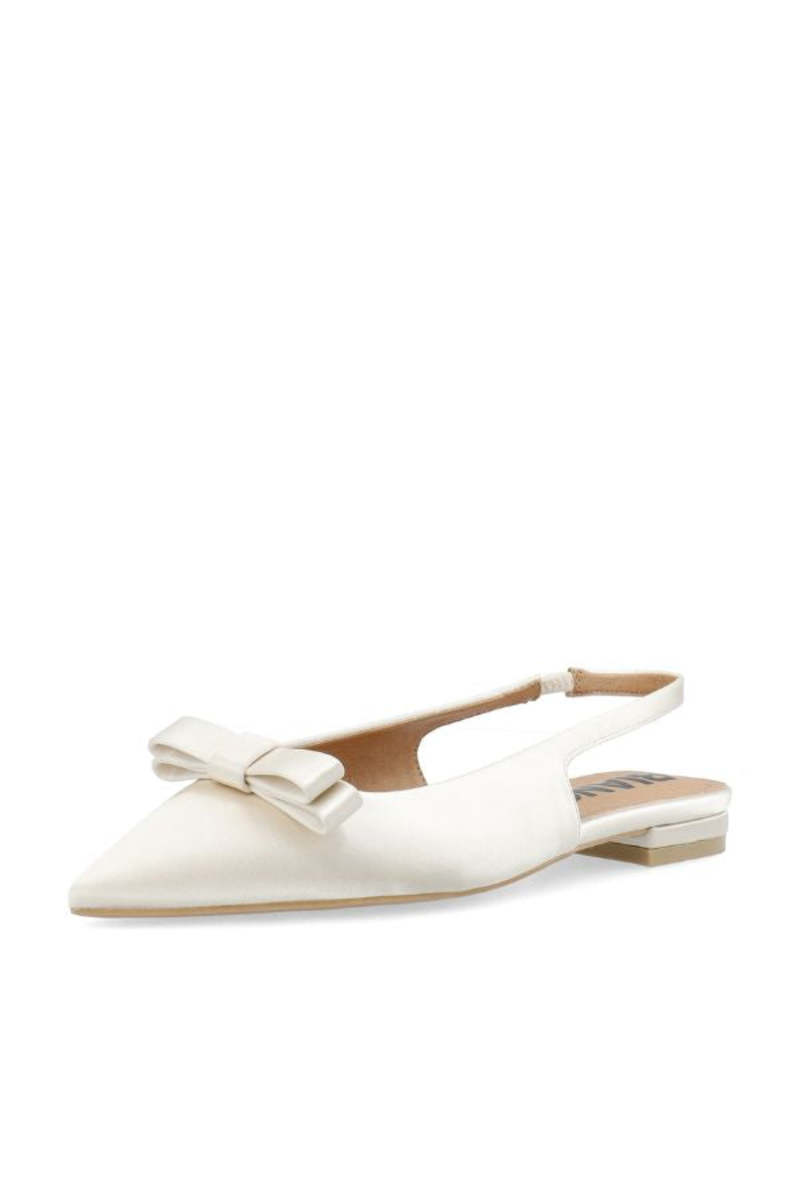 BIANCO Biabari Slingback Flats - Off White