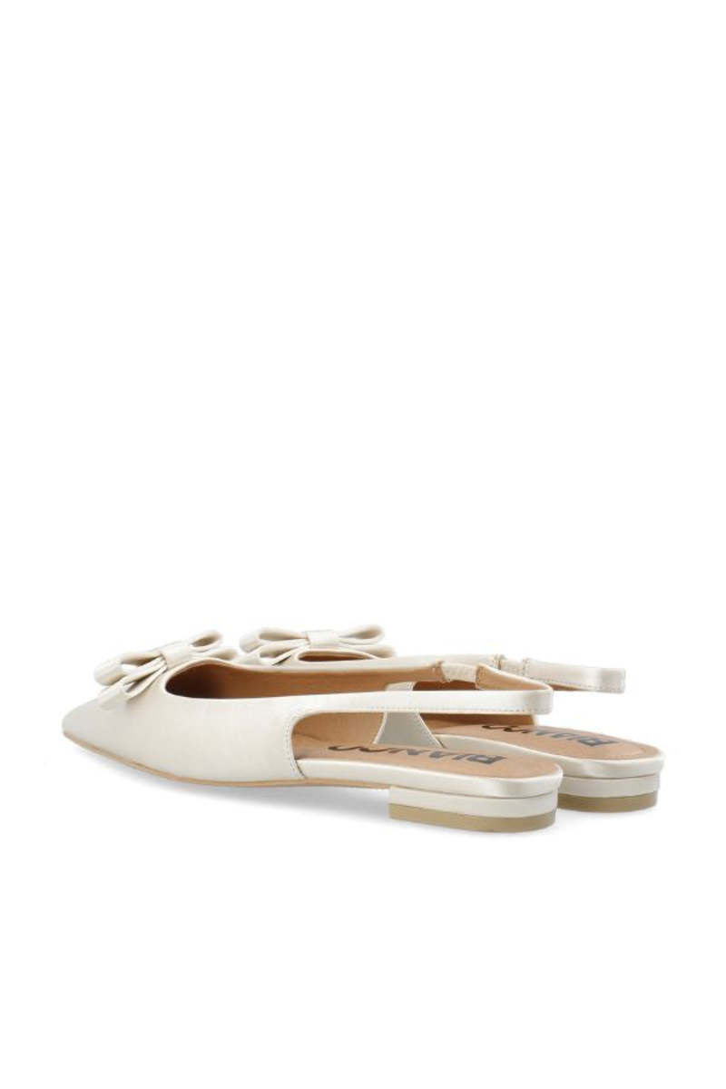 BIANCO Biabari Slingback Flats - Off White