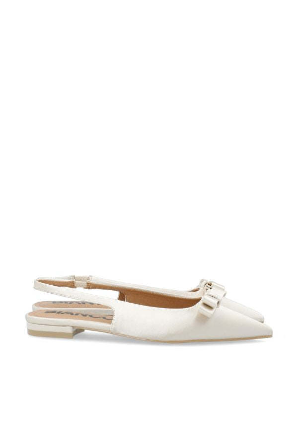 BIANCO Biabari Slingback Flats - Off White