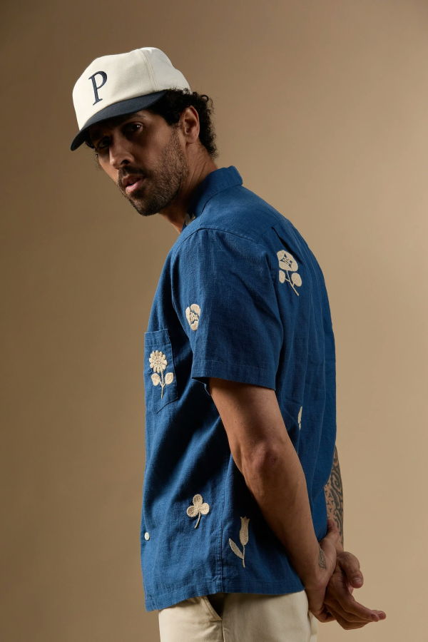 Portuguese Flannel Embroidery Nature Shirt