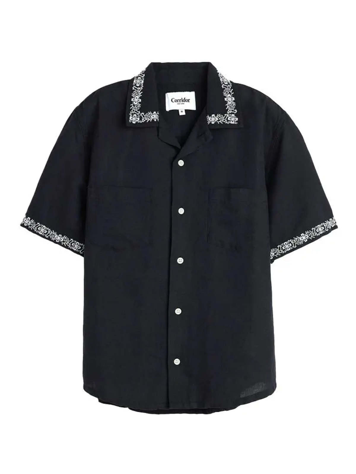 Corridor Harmony Embroidered Shirt - Black - Image 1 of 3