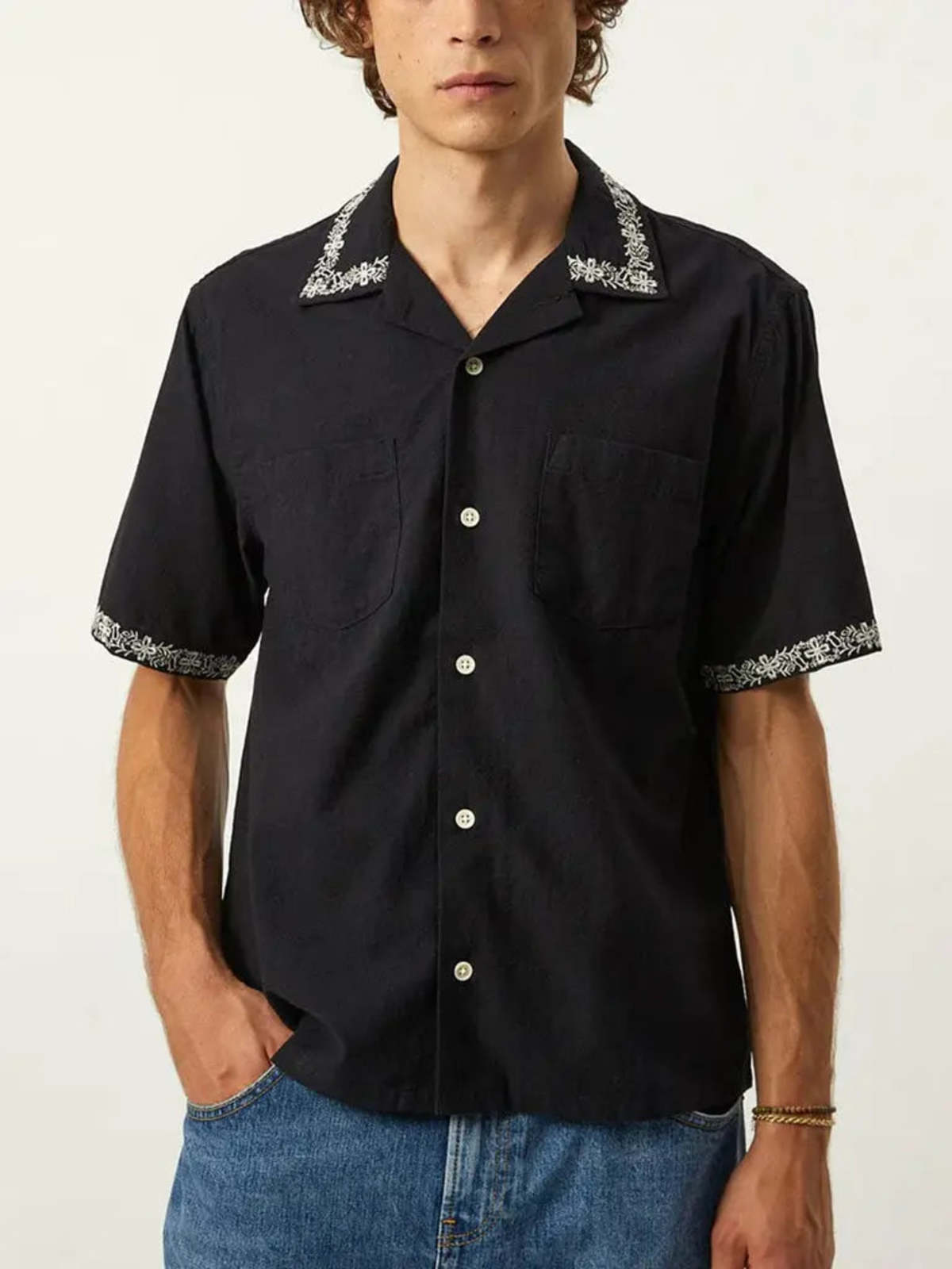 Corridor Harmony Embroidered Shirt - Black - Image 2 of 3