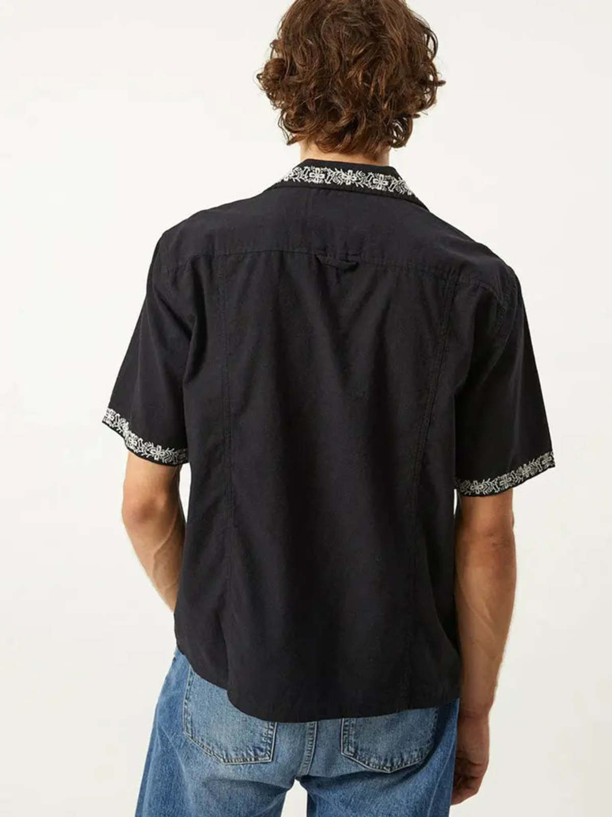 Corridor Harmony Embroidered Shirt - Black - Image 3 of 3