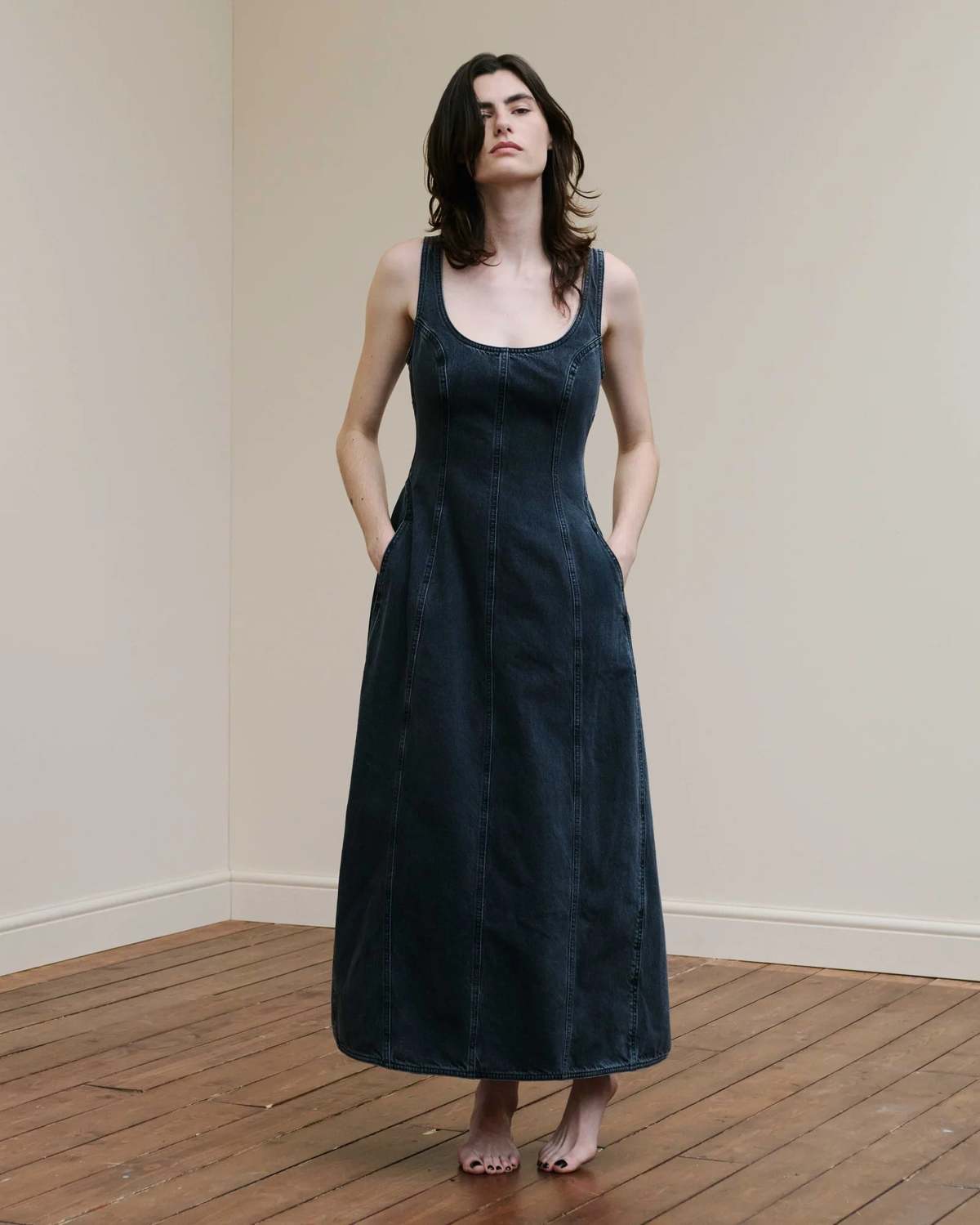 DALA Cocoon Bustier Dress - Hurricane - Image 4 of 4