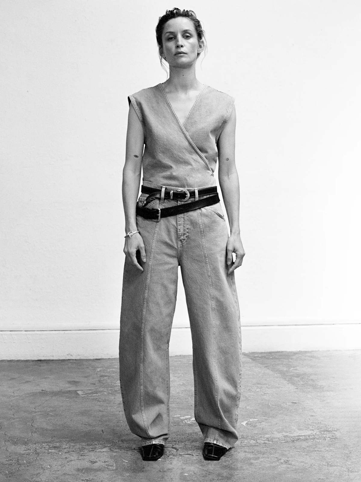 DALA Lido Flatseam Jean - Pure Cashmere - Image 5 of 5