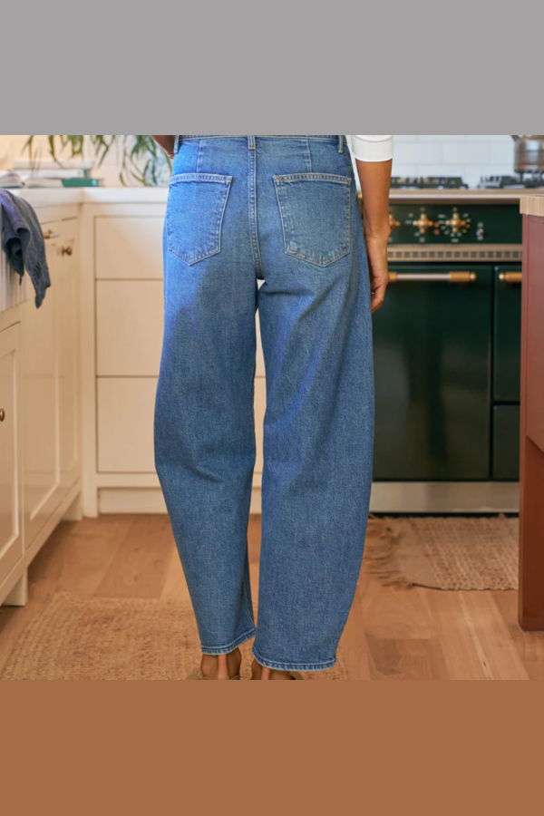 Frank & Eileen Brennan Barrel Jean - 1978 Wash