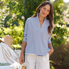 Frank & Eileen Patrick Popover Henley Top - Thumbnail 2