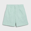 Frank & Eileen Waterford Walking Short Shorts - Lime Stripe - Thumbnail 4