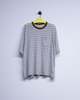 Visvim Fine Wool Mondo Border Short Sleeve Tee - Thumbnail 1