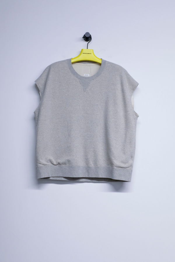 Visvim Mondo Dual Sweat S/L Sweatshirt - Light Grey