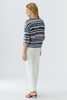 OUI FASHION Striped 3D Knit Sweater - Thumbnail 6