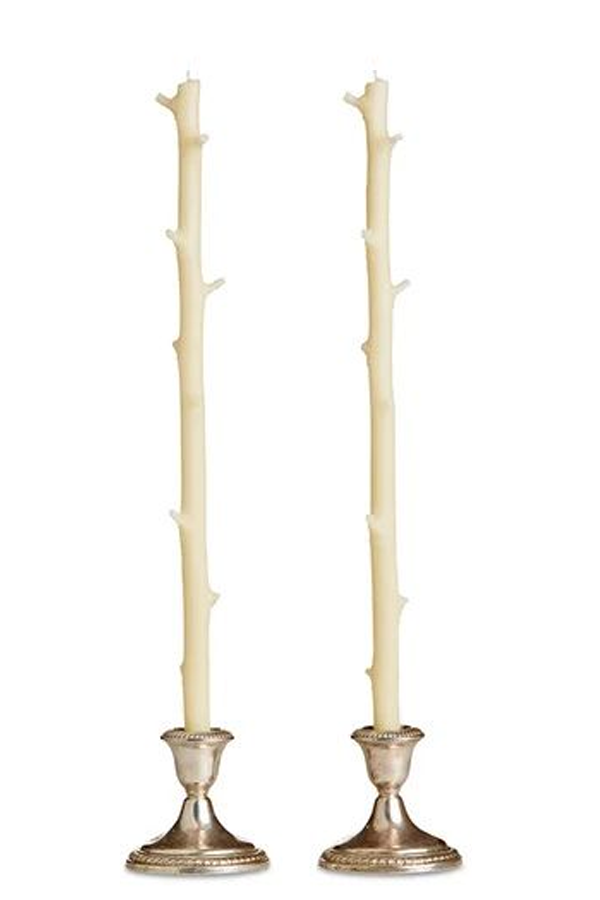 Stick Candles Hickory Stick Candle (Pair)