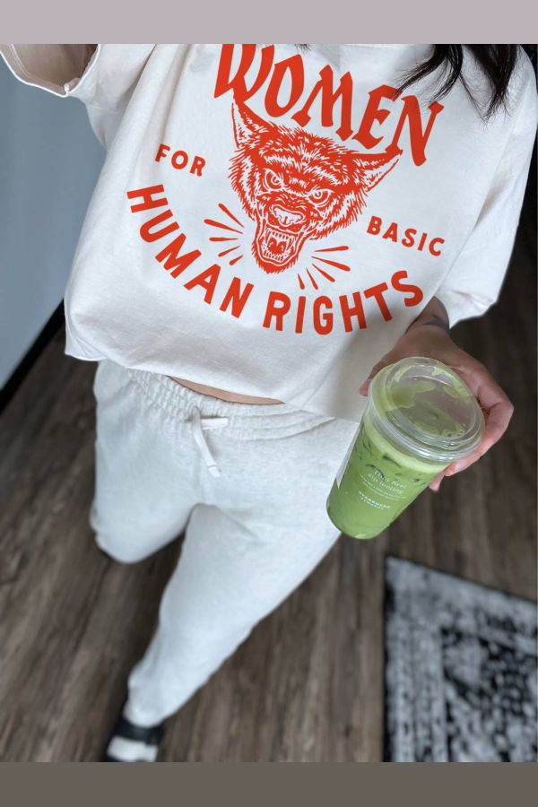 WE THE BABES Women for Basic Human Rights Feminist Tee