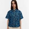 Marimekko Kuvata Denim Shirt - Indigo - Thumbnail 4