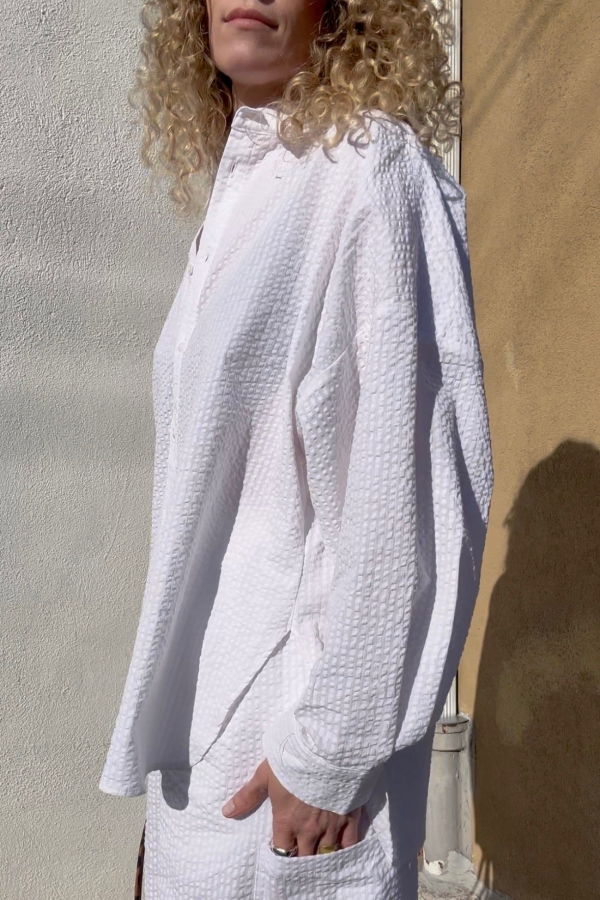 A Bronze Age Robbie Shirt - Solstice White