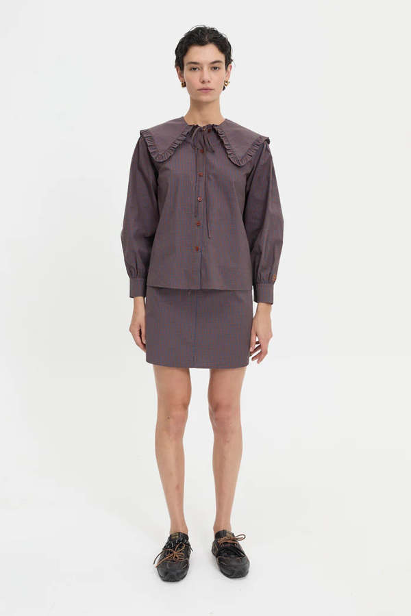 BLANCA Maja Shirt - Coffee BLANCA Maja Shirt - Coffee