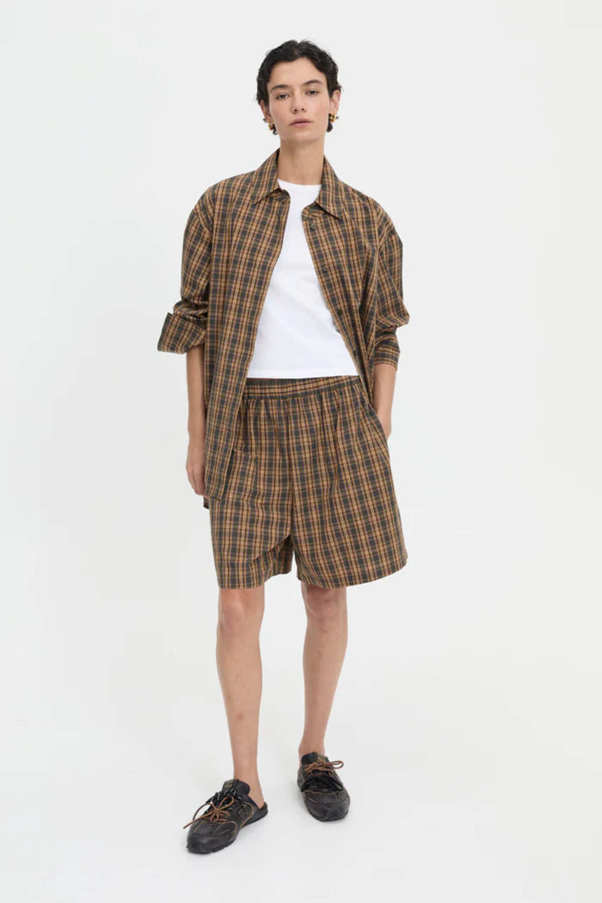 BLANCA Pascale Shirt - Brown - Image 8 of 10