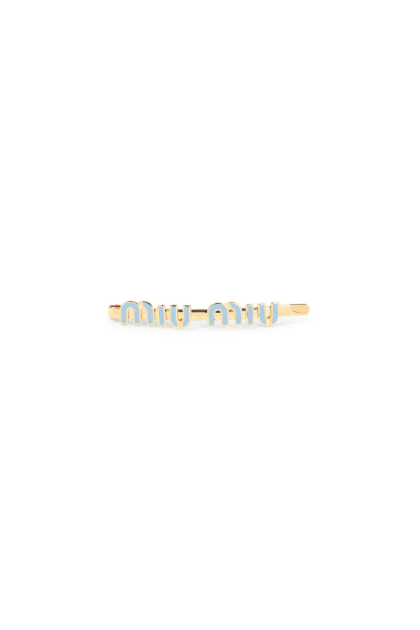 MIU MIU Hair Clip - Celeste