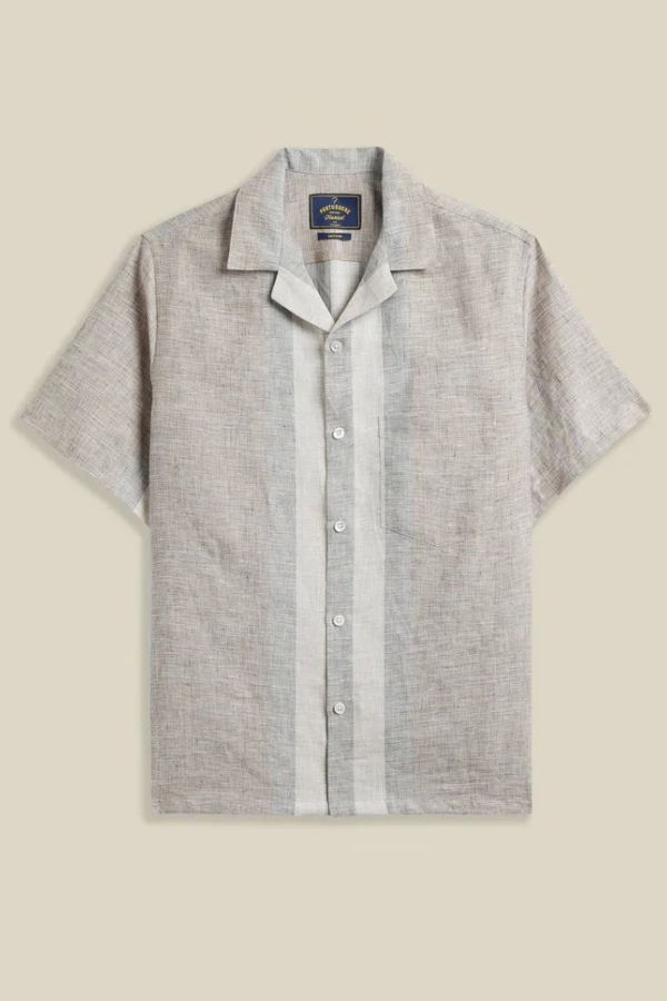 Portuguese Flannel Drift Shirt - Natural