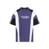 Martine Rose Oversized Panelled T-Shirt - Purple Indigo - Thumbnail 2