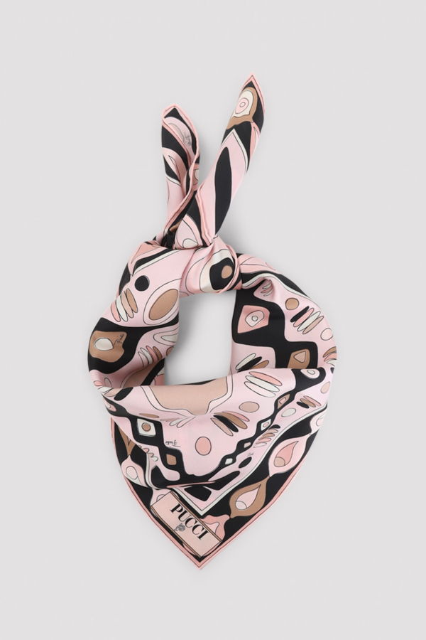 PUCCI 90x90 Foulard Scarf