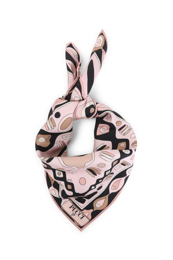 PUCCI 90x90 Foulard Scarf