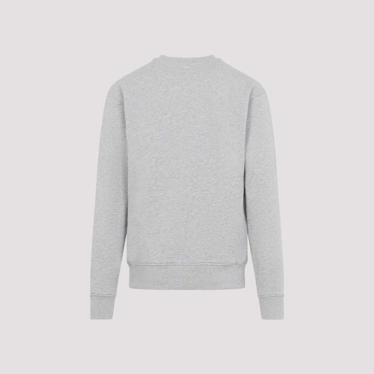 Ami Alexandre Mattiussi Ami Classic Fit T-Shirt - Grey - Image 4 of 5