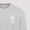 Ami Alexandre Mattiussi Ami Classic Fit T-Shirt - Grey - Thumbnail 5