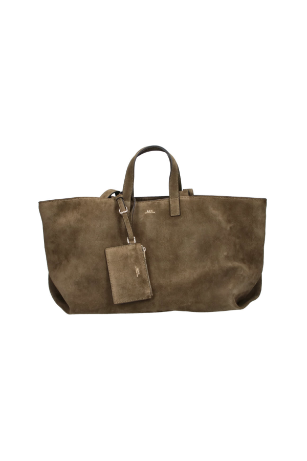 A.P.C. Le Drummer Tote Bag - Green